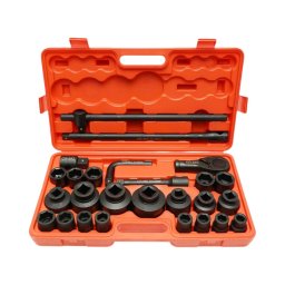 Trusa chei tubulare de impact camion 17-65 mm, 26 piese Cr-Mo