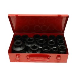 Trusa chei tubulare de impact camion 1 inch, 15 piese, Cr-Mo, Breckner