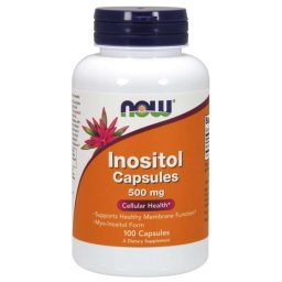 NOW Foods Inositol 500 mg 100 caps.