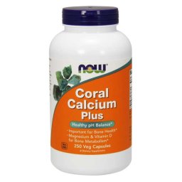 NOW Foods Calciu Coral 250 caps.