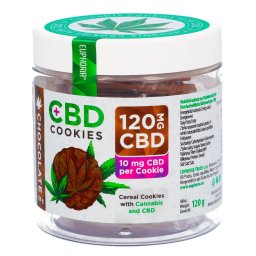 Euphoria Prajiturele cu CBD 120mg din Cereale Ciocolata Cookies 120g