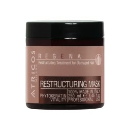 Masca Profesionala pentru Păr Deteriorat cu Fitokeratină Atricos Phytokeratin, 250 ml
