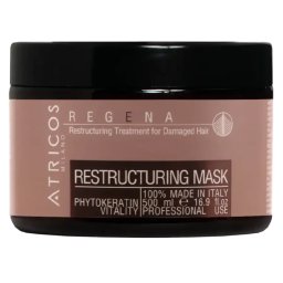 Masca Profesionala pentru Păr Deteriorat cu Fitokeratină Atricos Phytokeratin, 500 ml