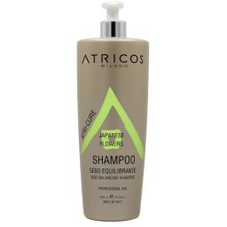 Șampon pentru Scalp Gras și Sensibil cu Lecitină Atricos, 1000 ml