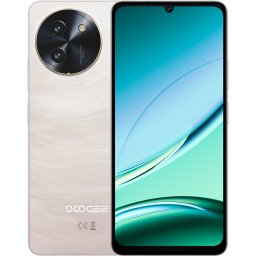 Telefon Doogee Note 59 Pro, 5G, Octa-Core, 8GB RAM, 256 GB, 6.7-inch 120Hz, NFC, 6250mAh, Android 15, Gold