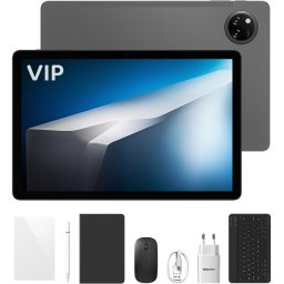 Tableta Doogee Tab A9 Pro Plus VIP, Wi-Fi, 11-inch 90Hz IPS, 6GB RAM, 128GB, Stereo Speakers, Android 15, Gray