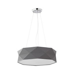 Lustră pe cablu KANTOOR 1xE27/15W/230V gri