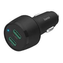 Car Quick Charger Hama USB-C Power Delivery (PD) / QualcommÂ® 25 W Black