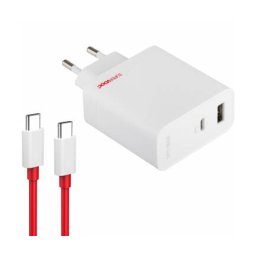 Incarcator OnePlus Cablu USB-C 80W 7.3A 1 x USB-A - 1 x USB-C Alb