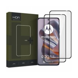Folie Protectie HOFI PRO+ Motorola Edge 50 Neo Sticla Securizata Full Glue Set 2 bucati 2.5D