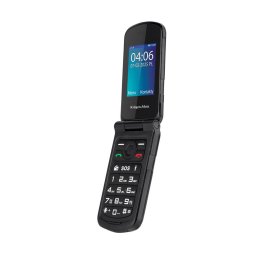 Telefon Mobil Kruger&Matz Iron 5 Flip 4G KM0466 Dual SIM Ecran 2.4Inch IP68 / IP69K Negru