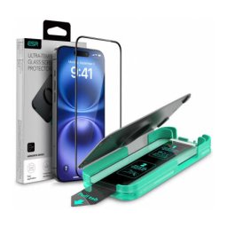 Folie Protectie ESR Armorite Apple iPhone 16 Sticla Securizata Full Glue