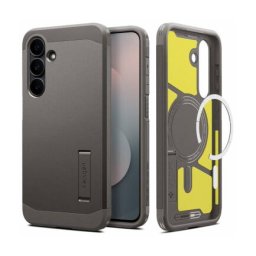 Husa Spigen MagSafe Samsung Galaxy S25 FE Tough Armor Gri