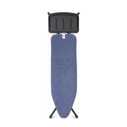 Masa de calcat Brabantia B 1003352, 124x38 cm, 7 pozitii de reglare, Suport generator de abur, Albastru