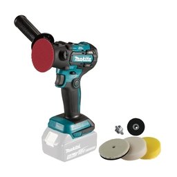 Makita - DPV300Z - Masina de lustruit fara acumulatori si incarcator, Li-Ion, 18 V, -Ah, 50 mm, accesorii