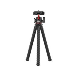 Mini trepied Flexibil Ulanzi MT-33 cu filet 1/4 si cap tip bila cu suport telefon-2395