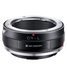 Adaptor Montura K&F Concept L Mount Camera Adapter Lens Contax Yashica CY-L