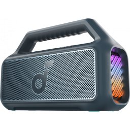 Boxa portabila Bluetooth Anker SoundCore Boom 2 New Version, 80W, TWS, RGB, Waterproof, Albastra