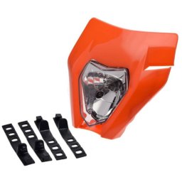 Carena si far, fata Enduro, culoare portocaliu, AW2363