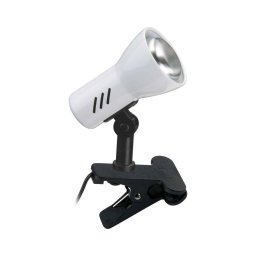 Briloner 2794/016P - Lampă cu clemă 1xE14/40W/230V negru/alb