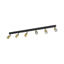 Spot LED RGBW dimabil TOP 6xGU10/6,5W/230V 2700-6500K auriu/negru