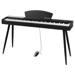 Pian digital Kruger&Matz KMDP-45P negru, 88 clape ponderate, Bluetooth