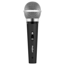 Microfon dinamic Azusa DM 525 pentru karaoke si voce, cu comutator ON/OFF