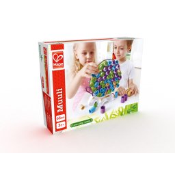 Joc educativ de echilibru Hape Muuli, 65 piese, multicolor, 3 ani+