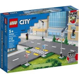 LEGO City Placi de Drum 60304, set constructie oras cu 112 piese