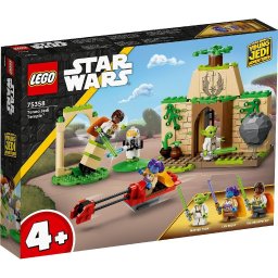 LEGO Star Wars Templul Jedi de pe Tenoo 75358, set de constructie 4+