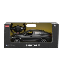 Masina cu telecomanda BMW X6 M neagra, scara 1:14, 2.4 GHz