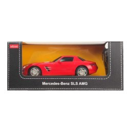Masina cu telecomanda Mercedes-Benz SLS AMG rosie, scara 1:24