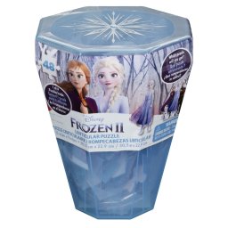 Puzzle surpriza Frozen 2 cu 48 piese, în cutie diamant