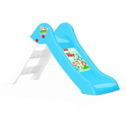 Tobogan pentru copii Fisher Price din plastic, cu scara, 111 cm