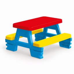 Masuta de picnic pentru copii DOLU, plastic rezistent, interior-exterior