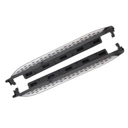 Praguri laterale Mercedes ML W166 si GLE W166, inox si aluminiu