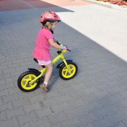 Bicicleta fara pedale WORKER Pelican 12 inch pentru copii 2-4 ani, verde