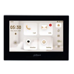 Monitor videointerfon IP Dahua 7 inch touchscreen PoE audio bidirectional