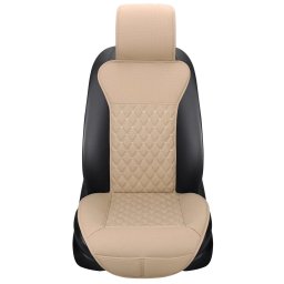 Husa scaun auto universala RoGroup din piele PU, antialunecare, bej