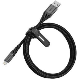 Cablu de date OtterBox Premium USB/Lightning 1m Negru