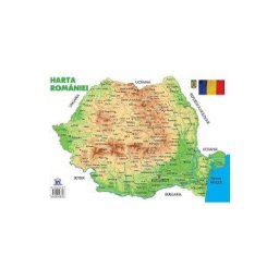Plansa: Harta Romaniei