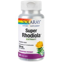 Super Rhodiola Extract 500mg 30cps Solaray