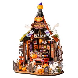 Puzzle 3D, Casuta DIY, Casuta de bomboane bantuita, 364 piese