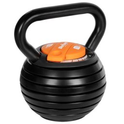 Gantere si greutati KETTLE BELL AJUSTABIL 6 TALERE 3.5-18KG REBEL ACTIVE