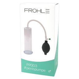 PP003 Pompă pentru Penis L cu Vacuum 250 mbar, 20 cm