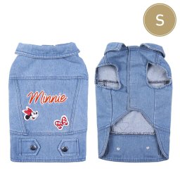 Jacheta din denim pentru caini, Minnie Mouse, S