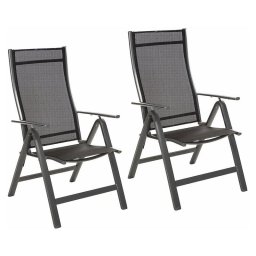 Scaun reglabil FDZN 5018, 2 bucati Negru