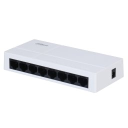 Switch Gigabit Dahua, 8 porturi 10/100/1000 Mbps, unmanaged, Plug & Play, 16 Gbps, PFS3008-8GT-L-V2