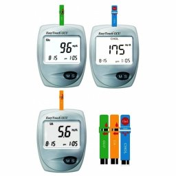 Aparat pentru masurat Glicemie, Colesterol si Acid uric EasyTouch GCU
