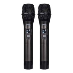 Sistem De Microfon DNA PROFESSIONAL Wireless 30 - 20000Hz 2 x AA 96dB Fara Fir Negru